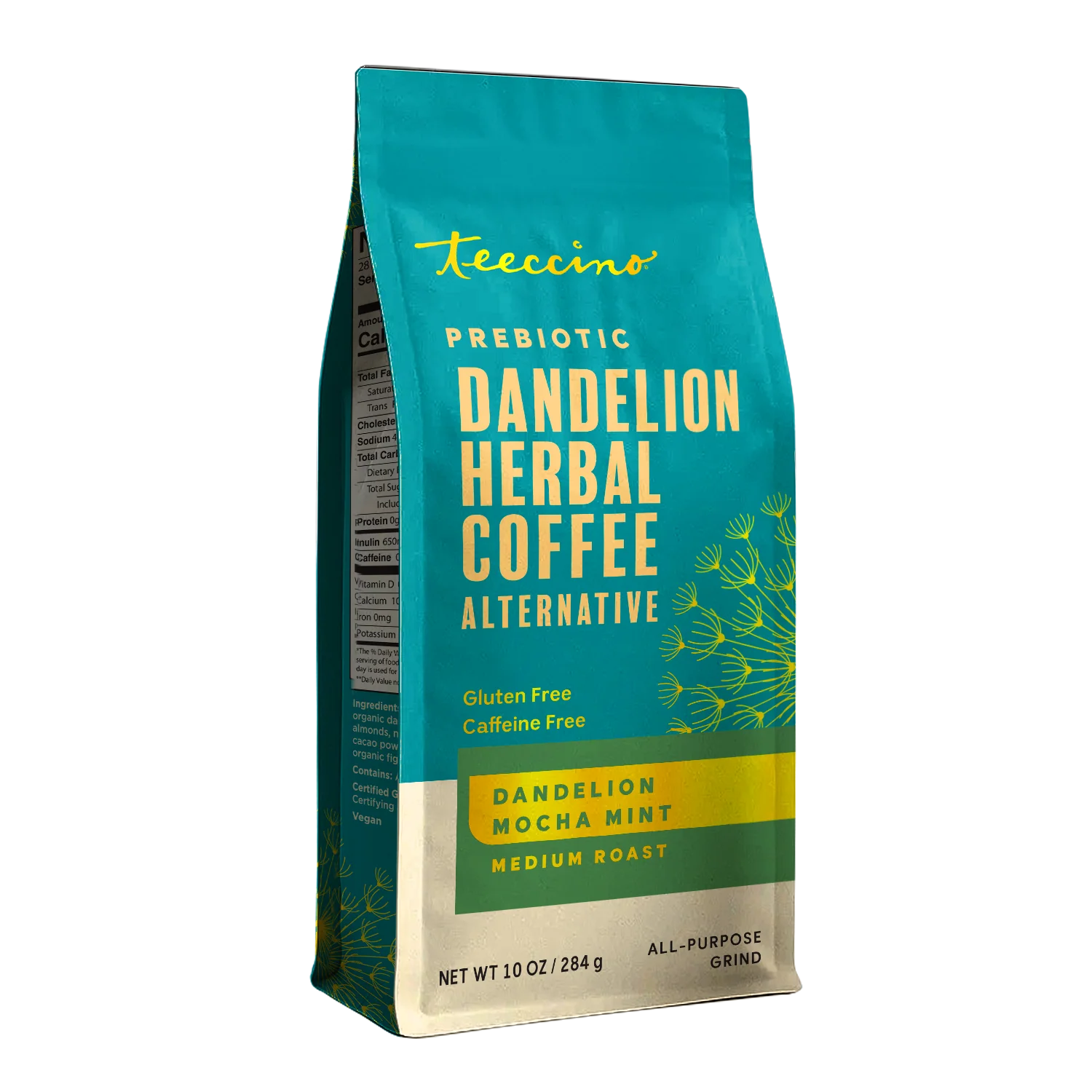 Dandelion Mocha Mint Herbal Coffee