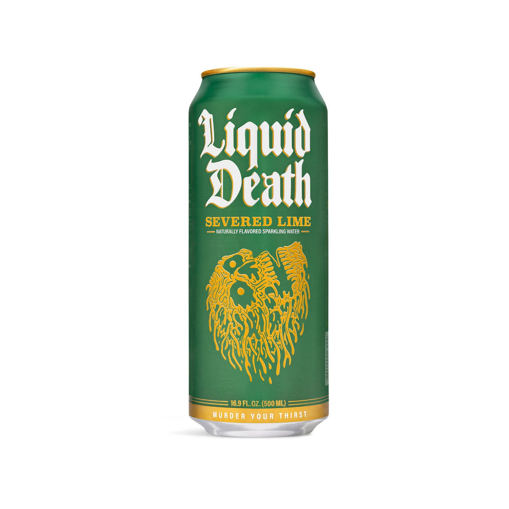 Liquid Death Sparkling Water Severed Lime