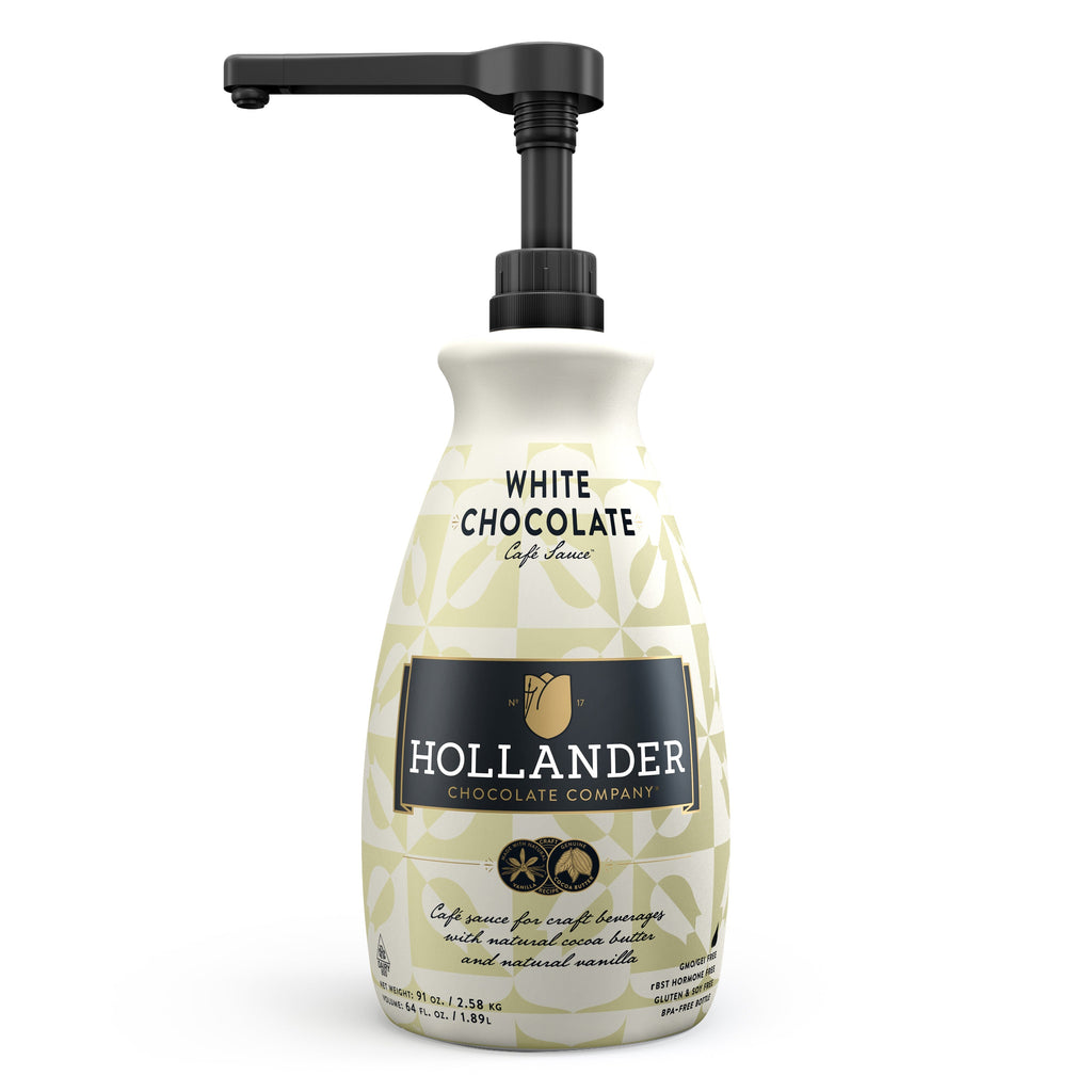 Hollander Chocolate Sweet Ground White Chocolate Sauce
