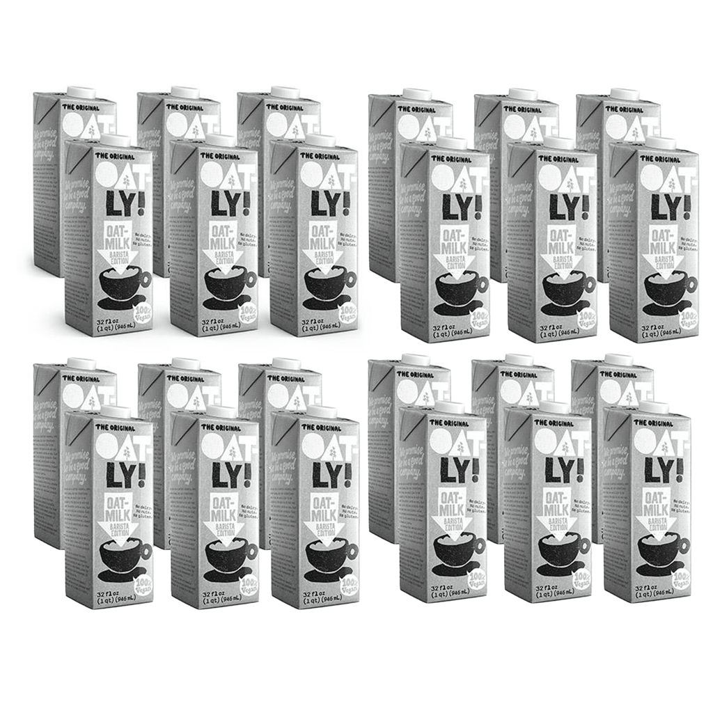 Oatly Barista Edition Oat Milk - case of 12, 32oz cartons
