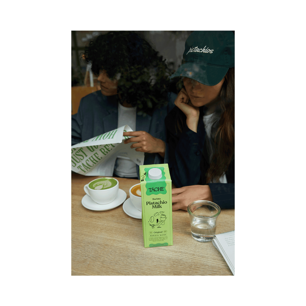 Táche Barista Edition Pistachio Nut Milk - 4 cases of 6, 32oz cartons (24 total)
