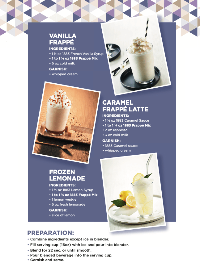 Routin 1883 Frappe Mix Syrup