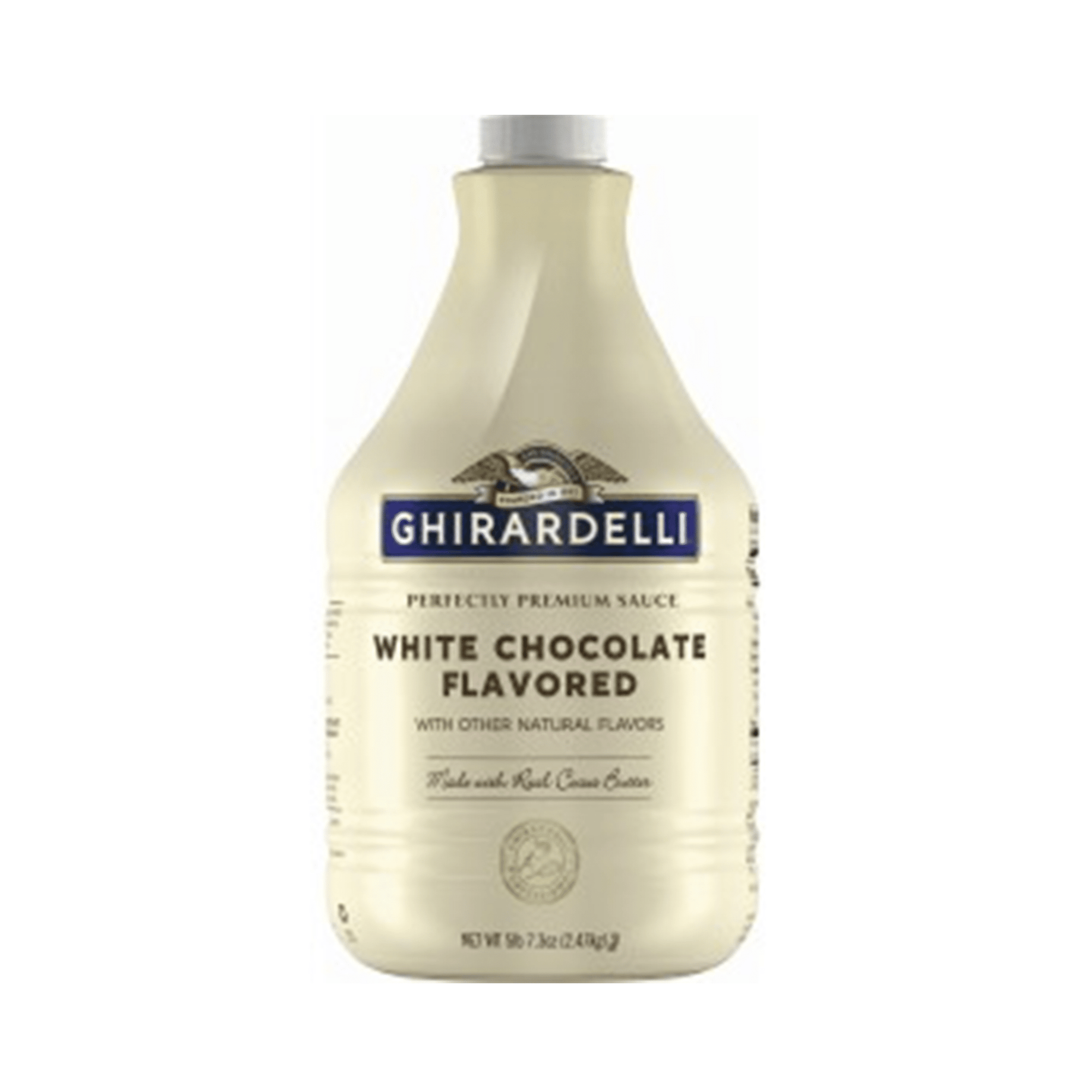 Ghirardelli White Chocolate Sauce 87.3oz Bottle